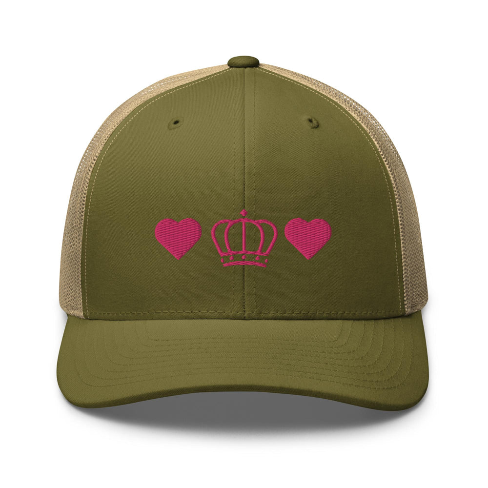 Crown Hearts Trucker Cap