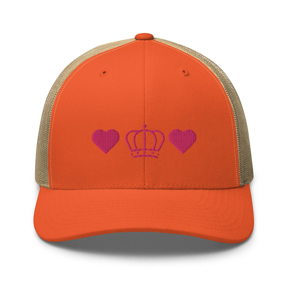 Crown Hearts Trucker Cap