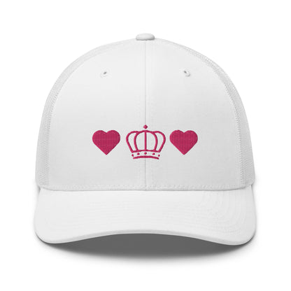 Crown Hearts Trucker Cap