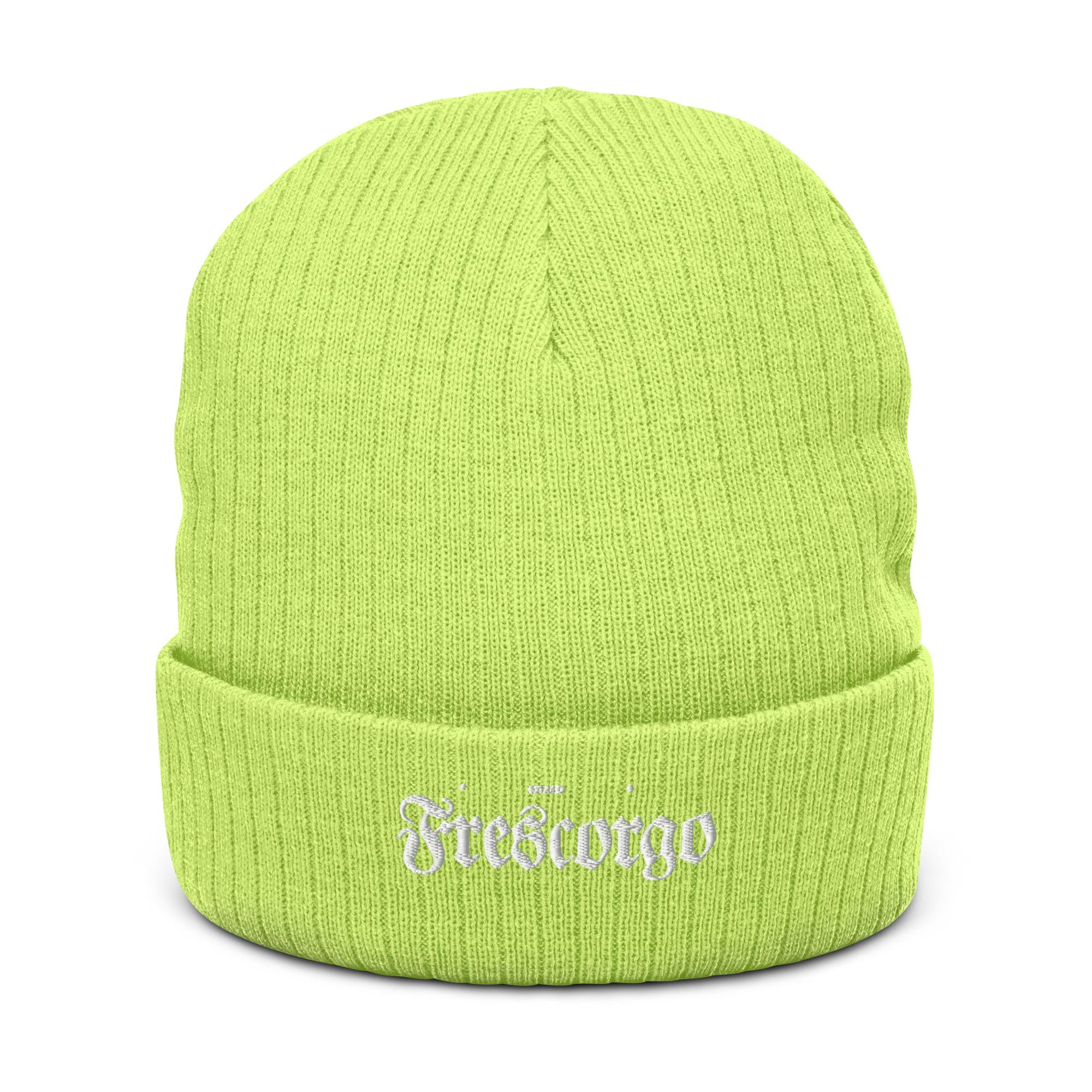 Frescorgo Organic Ribbed Knit Beanie