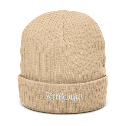 Frescorgo Organic Ribbed knit beanie