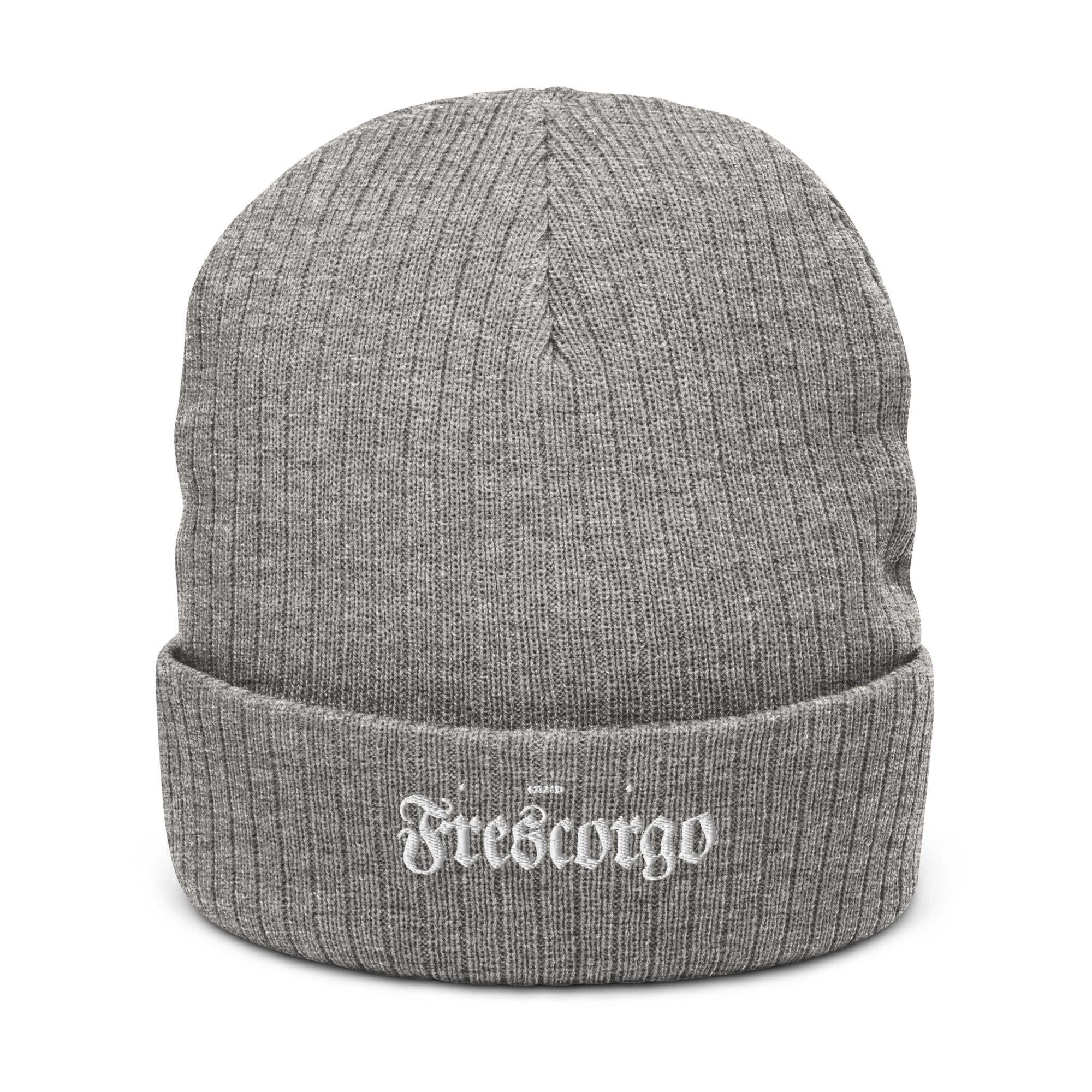 Frescorgo Organic Ribbed knit beanie