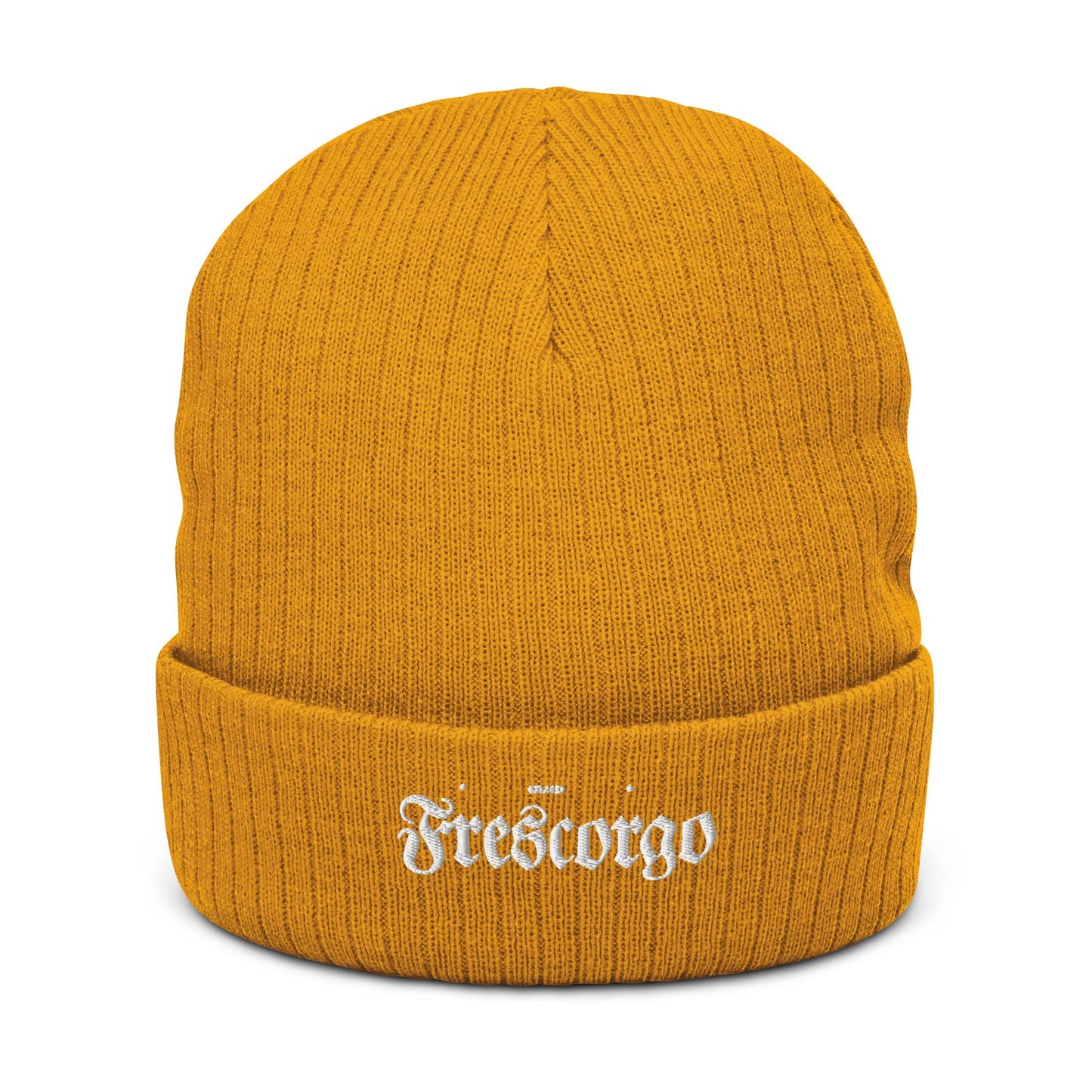 Frescorgo Organic Ribbed knit beanie