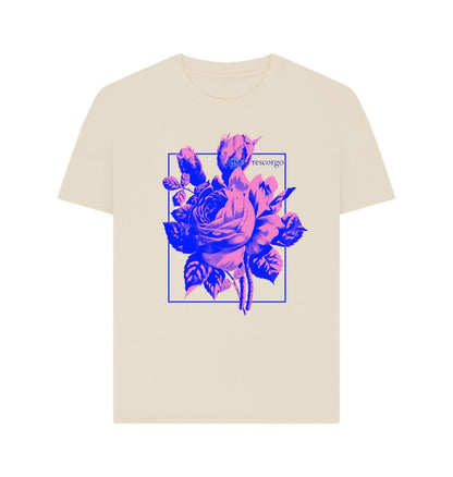 Oat Women\u2019s Retro Flower T- Shirt