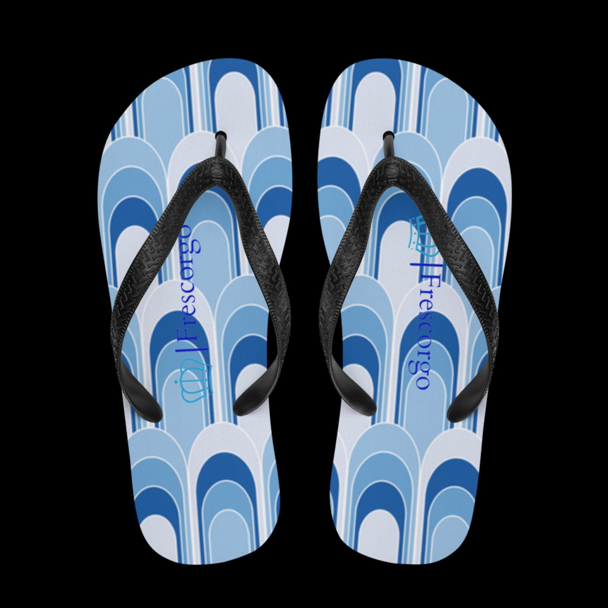 Blue Bliss Flip-Flops