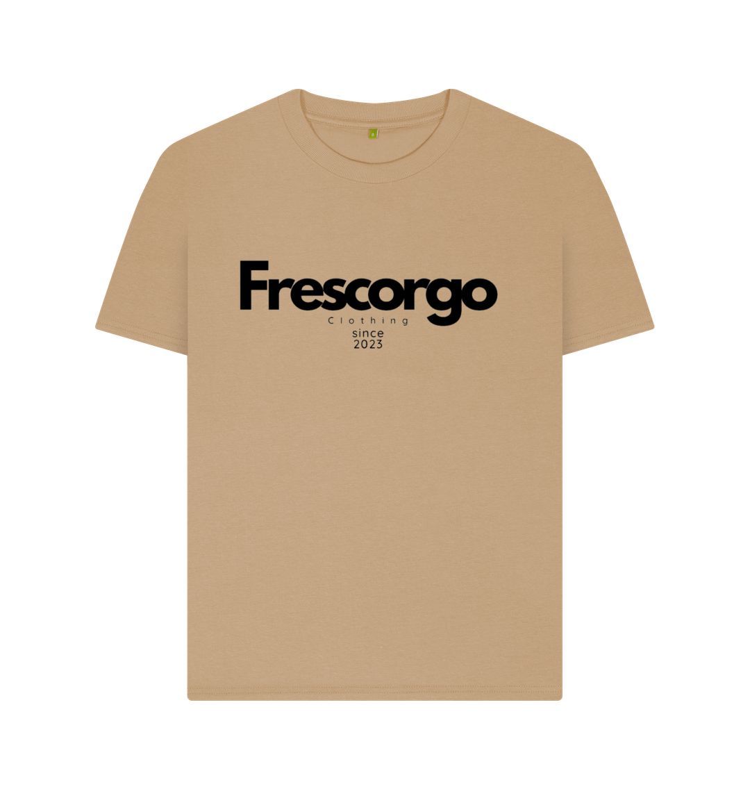 Sand Women\u2019s Organic Cotton Modern Frescorgo Clothing Tee