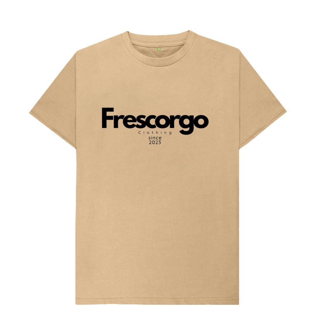 Sand Men\u2019s Organic Cotton Modern Frescorgo Clothing Tee