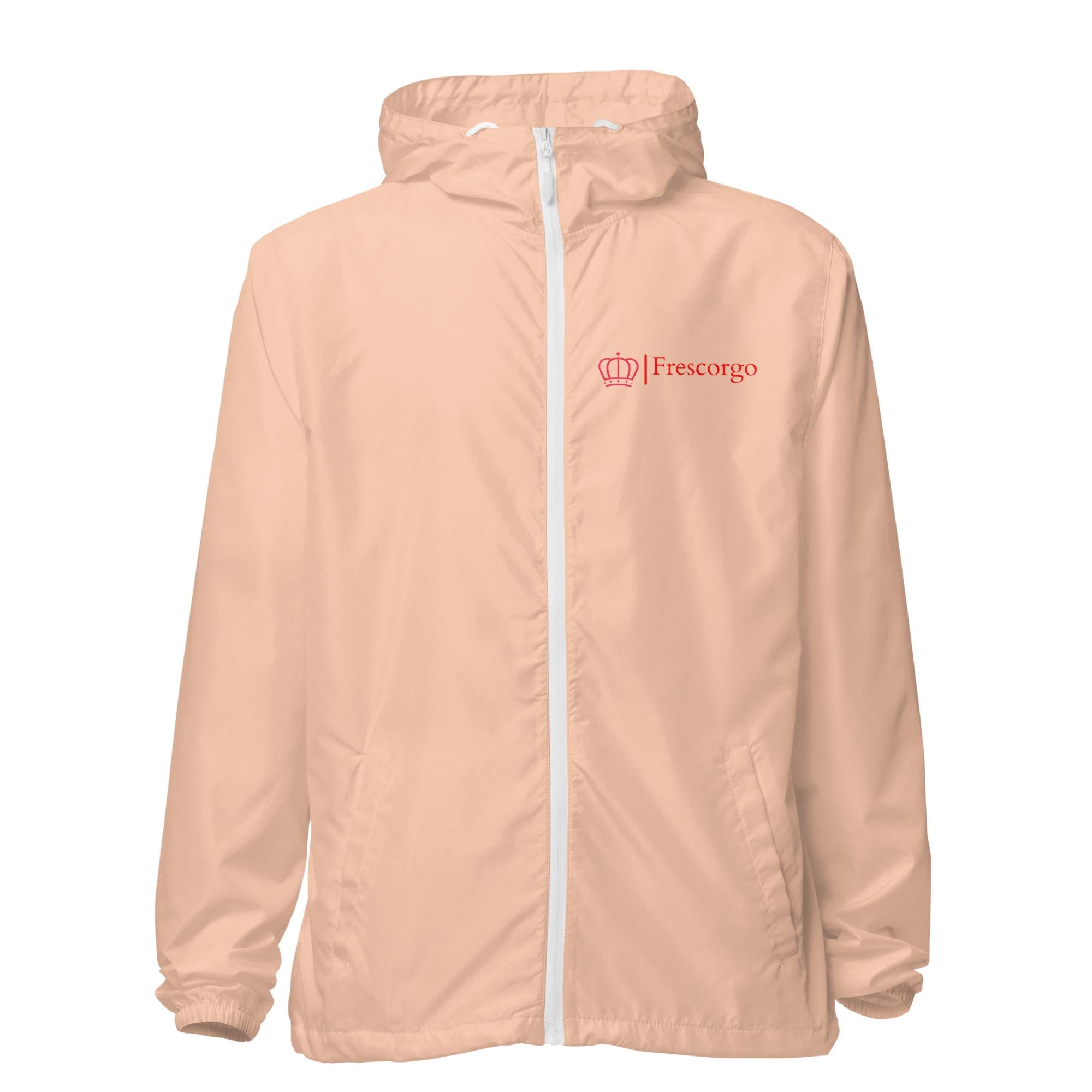 Unisex Lightweight Zip Up Windbreaker