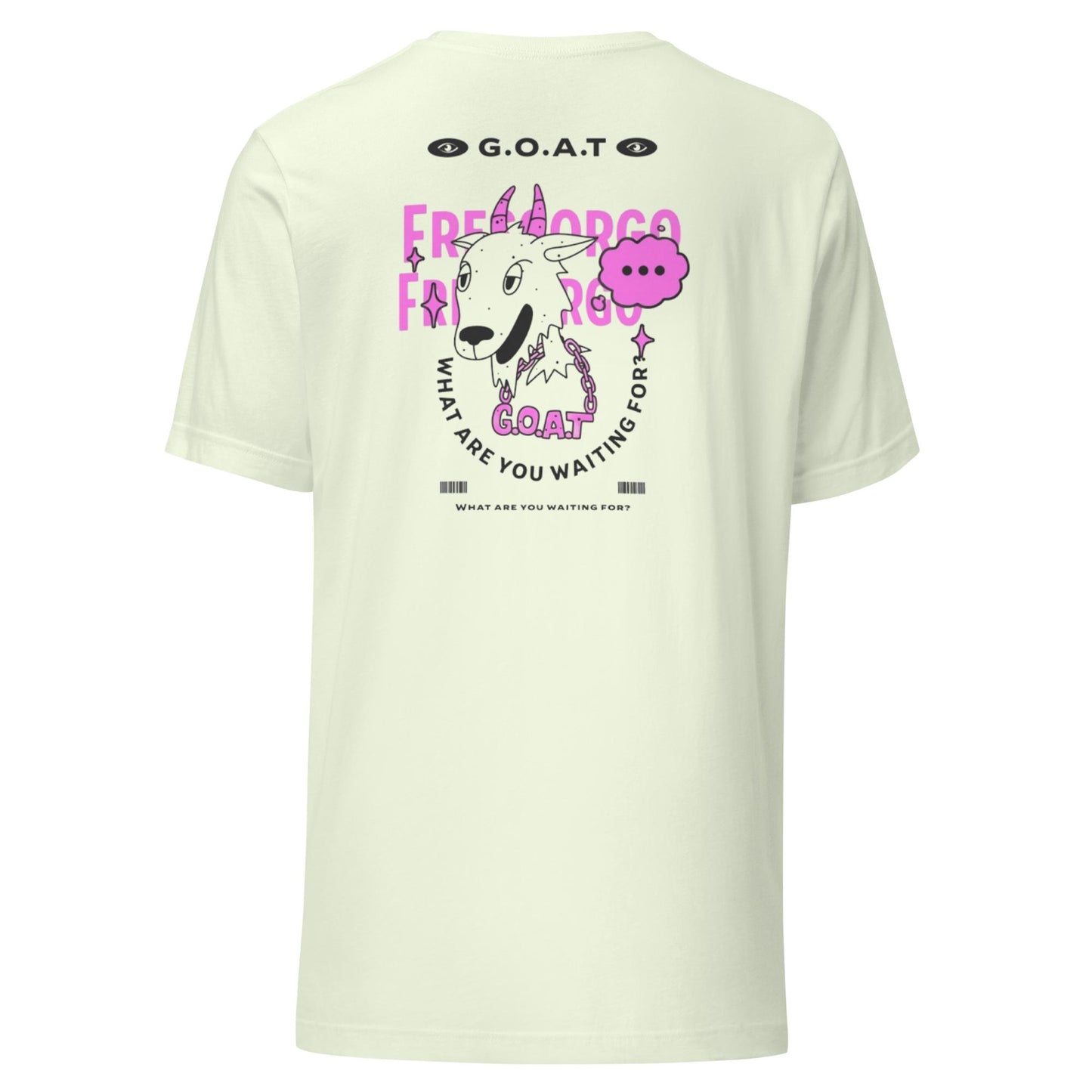 Frescorgo G.O.A.T Unisex t-shirt