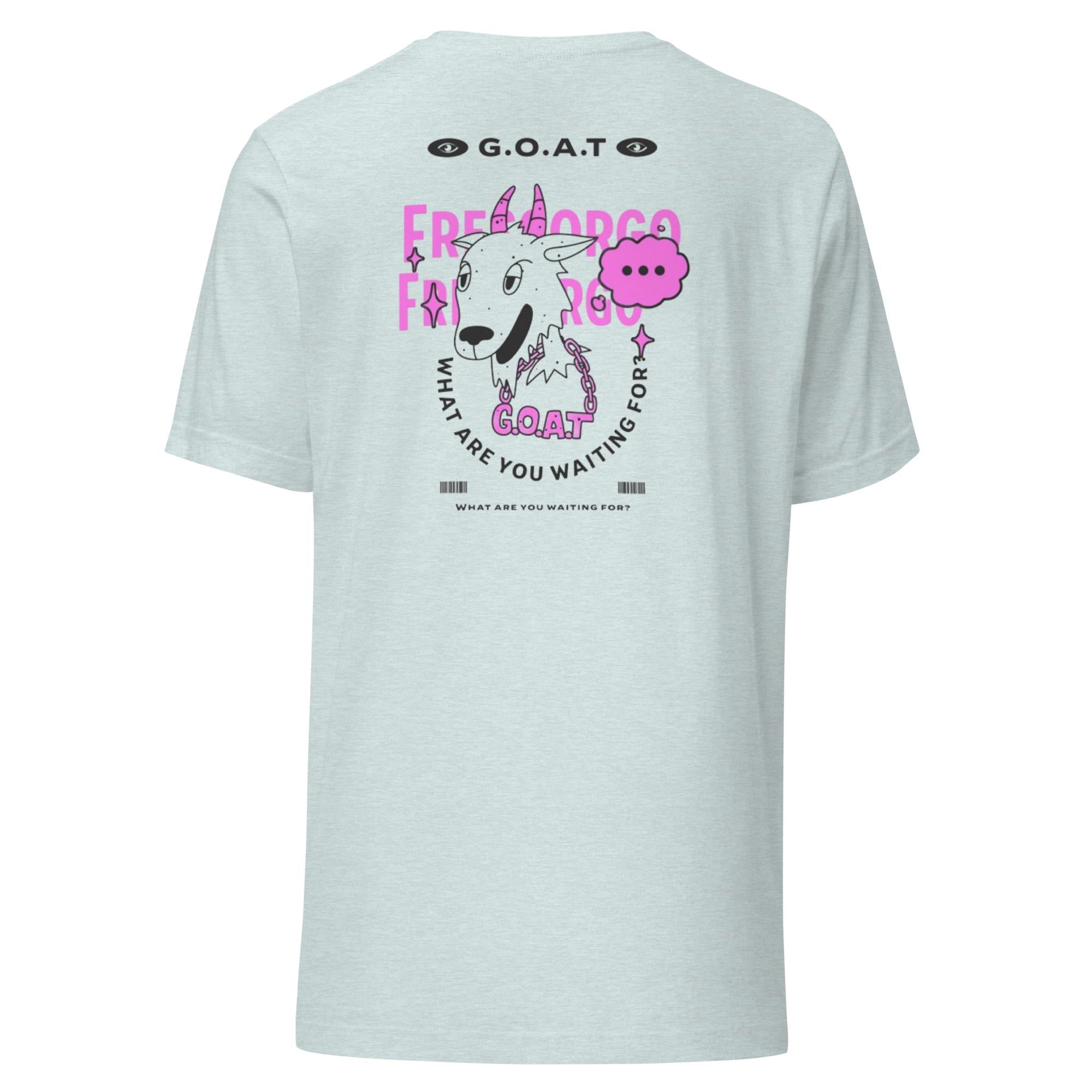 Frescorgo G.O.A.T Unisex t-shirt