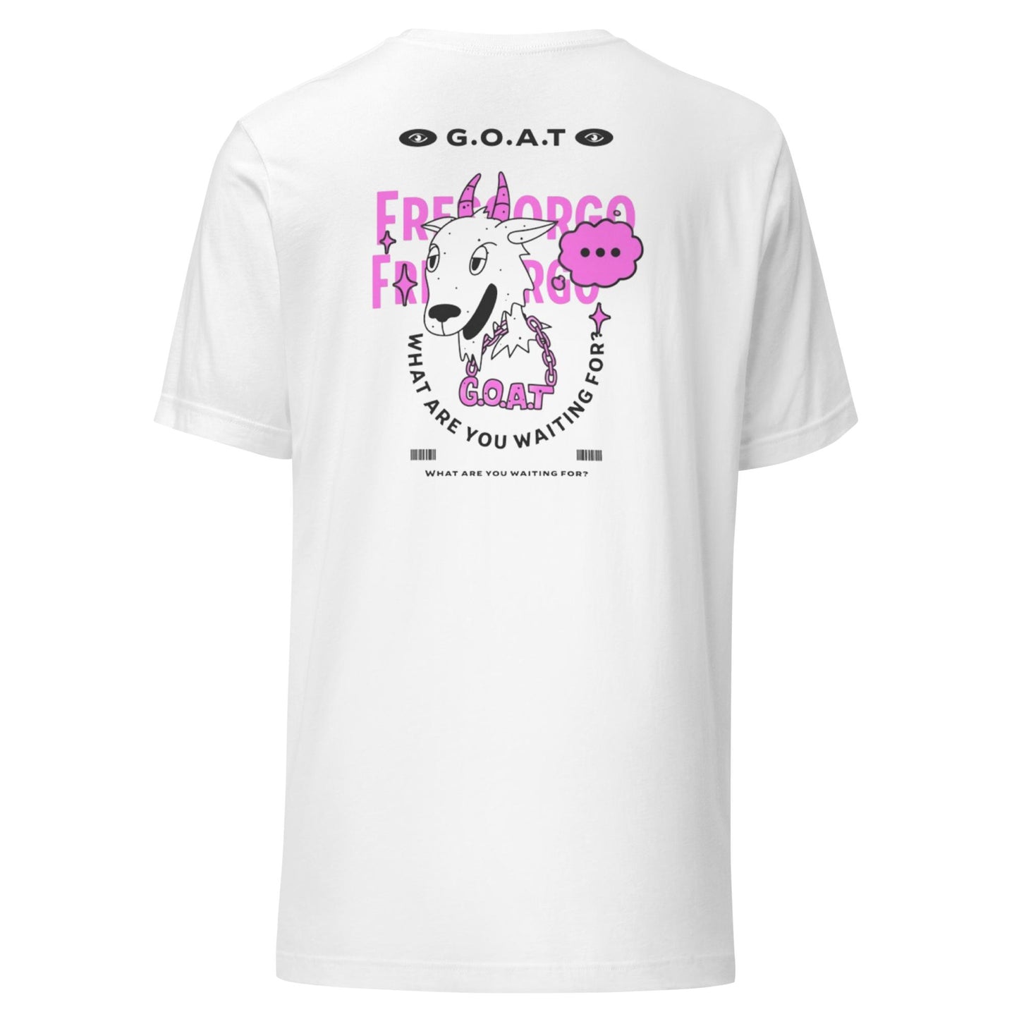 Frescorgo G.O.A.T Unisex t-shirt