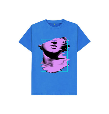 Bright Blue Kid\u2019s The David T-Shirt