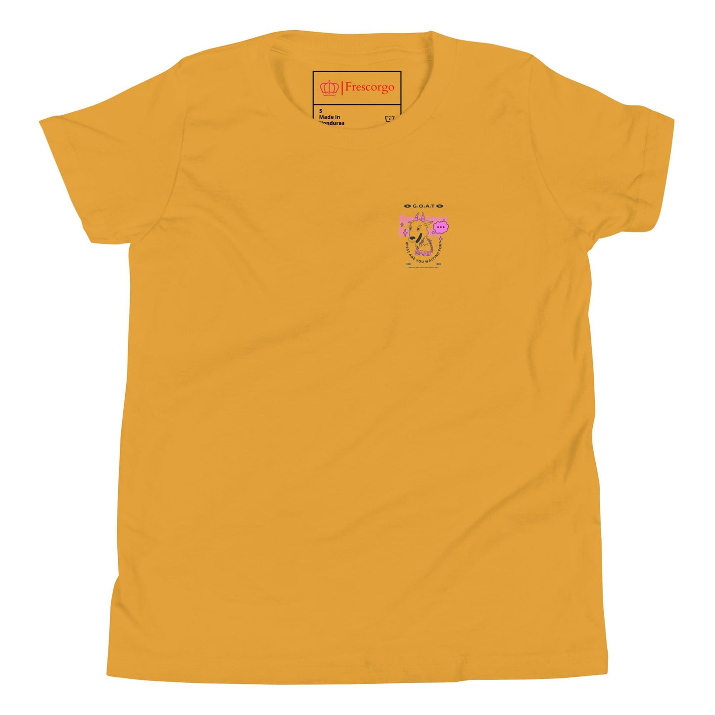 Frescorgo G.O.A.T Youth Short Sleeve T-Shirt