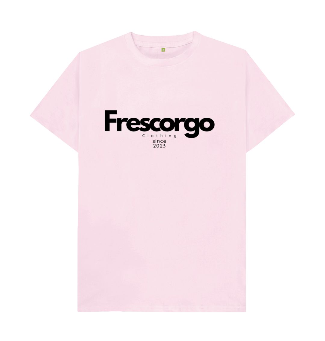 Pink Men\u2019s Organic Cotton Modern Frescorgo Clothing Tee